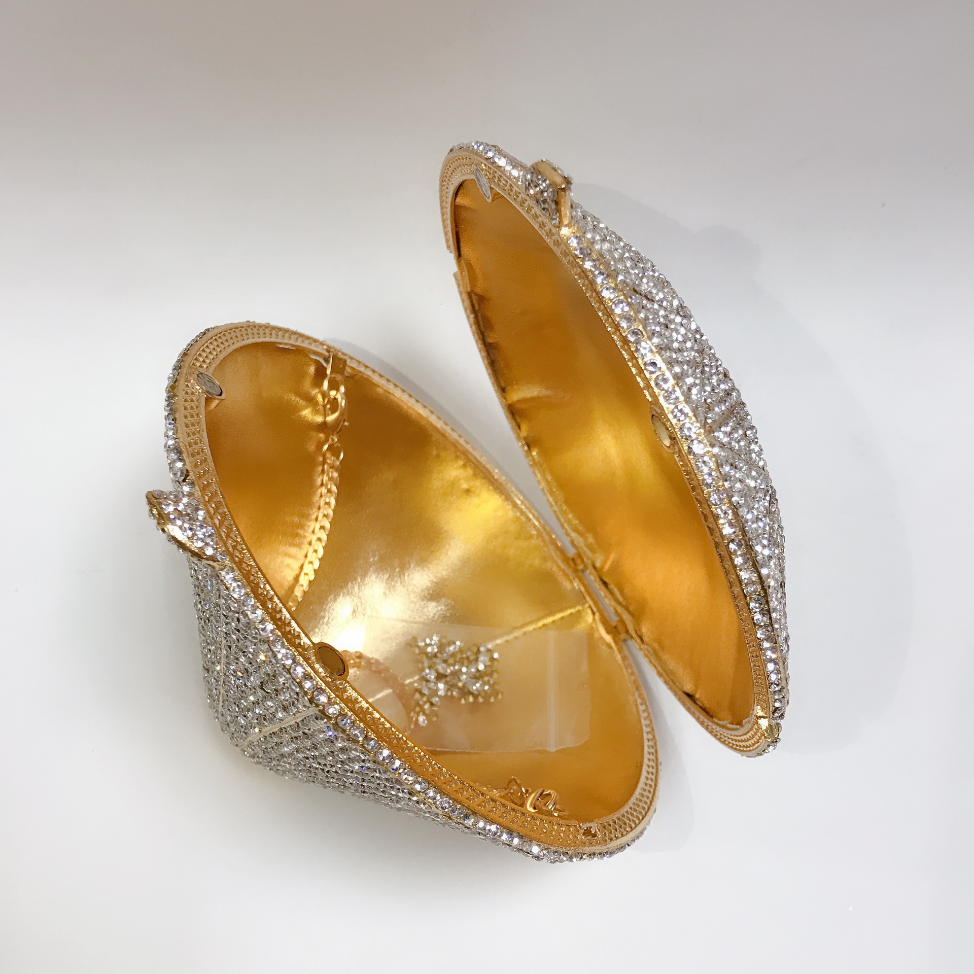 Selección estricta de bolsas de cristal de diamantes, bolsas de cristal de diamantes para banquete, bolsas de mano para mujeres