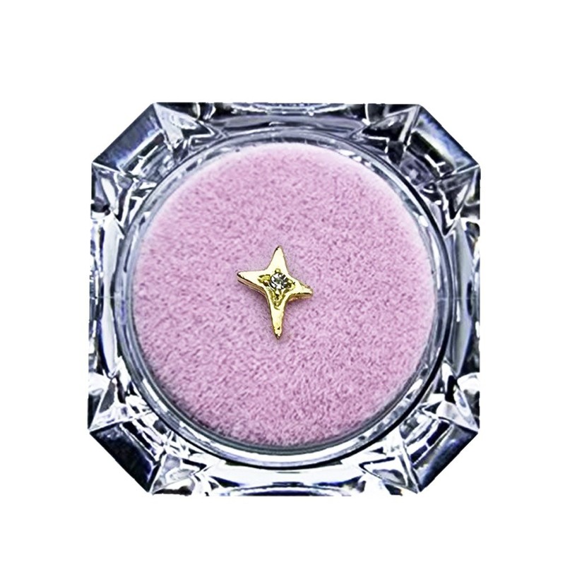 外贸产品四芒星合金超闪钻立体镶钻牙齿装饰牙钻1个/罐|undefined