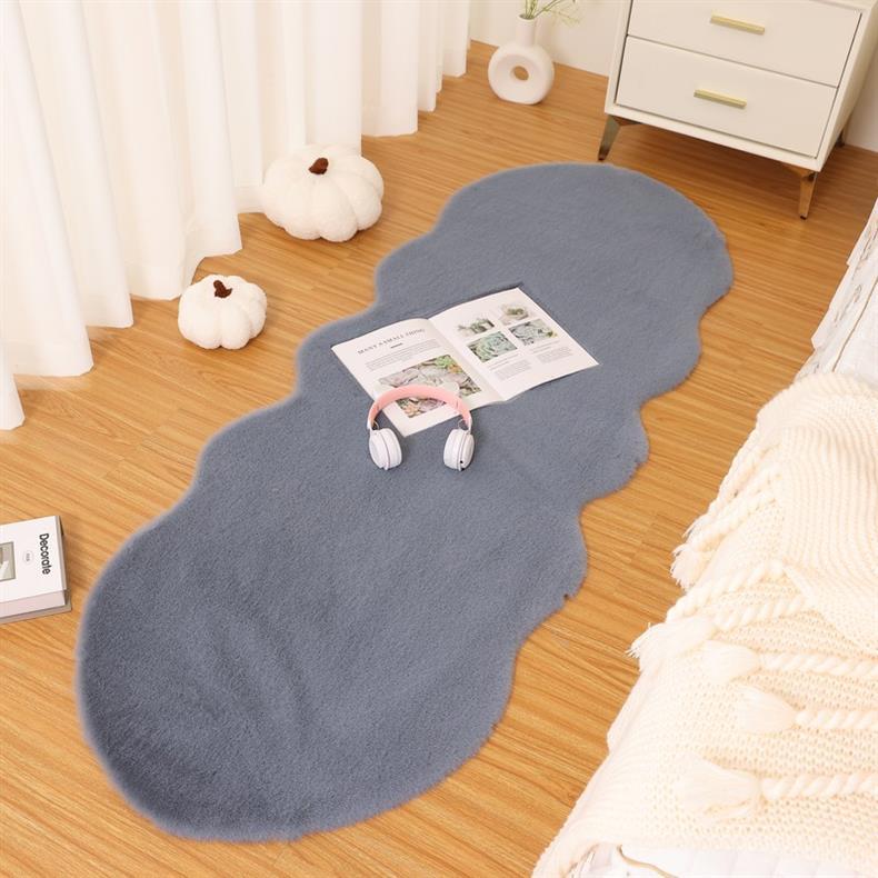 High-End Carpet, Plush Mat, Thickened Sleeping Pad, Transformation Tool for Bedroom, Fluffy Carpet Covering the Entire Room