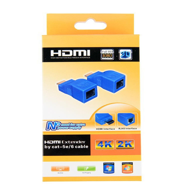 Hdmi単網延長器30メートル単網ケーブルからhdmiハイビジョンネットワークhdmi拡大伝送器|undefined