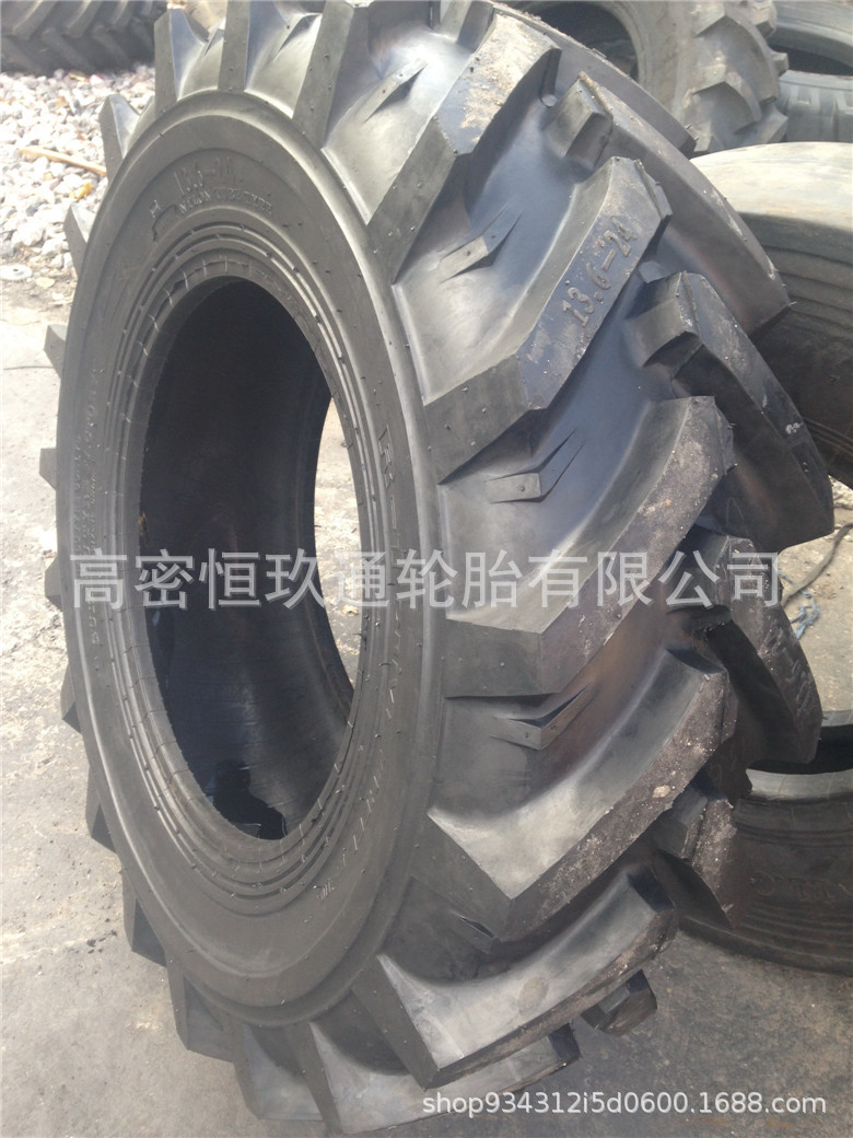 供应风神玉米联合收割机轮胎 15-24 人字农用轮胎