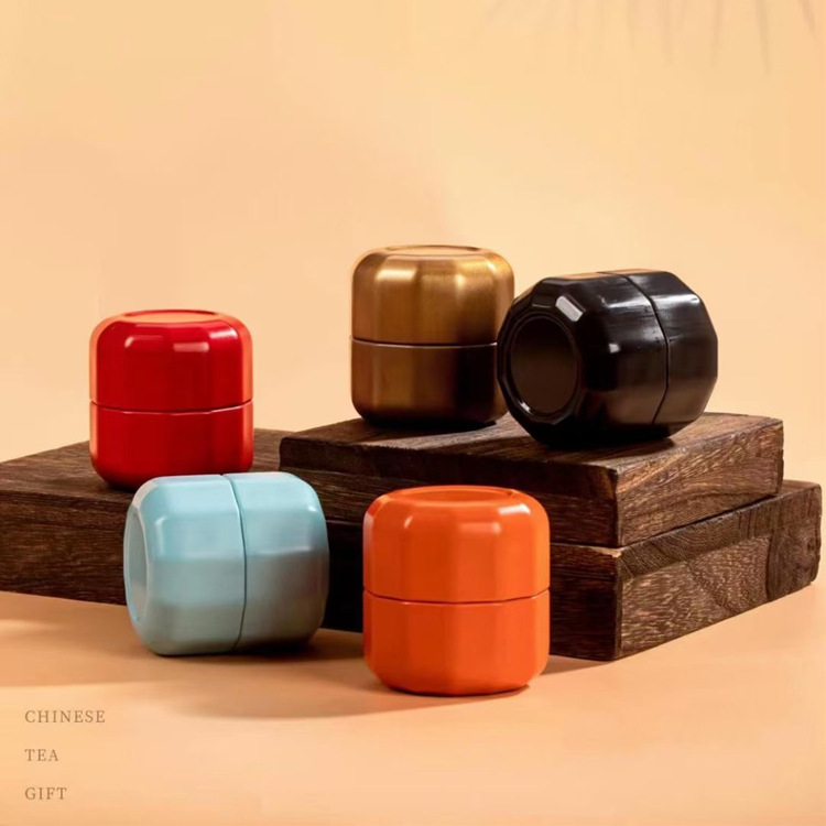 迷你小罐茶茶叶罐包装盒红茶绿茶金骏眉正山小种空罐子铁罐伴手礼