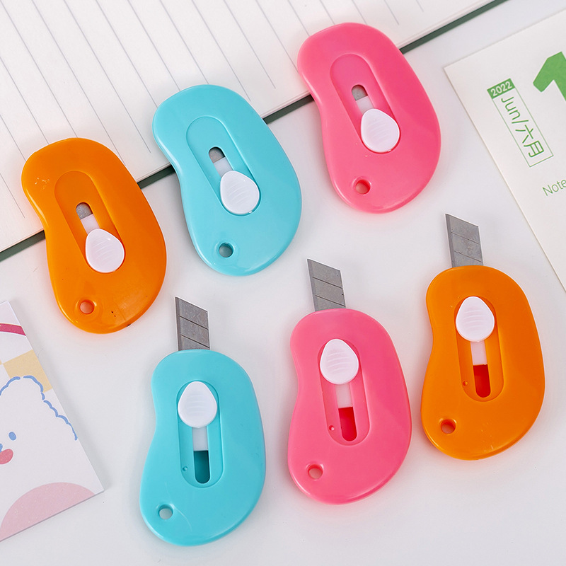 Mini Portable Utility Knife,Small Size,Express Package Unpacking Tool For Students,Office Paper Cutting Blade,Printing