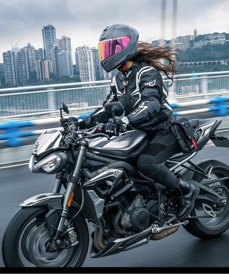 Gsb 361 Electric Vehicle Helmet Men's Full-Coverage Motorcycle Personalized Racing Helmet All-Season Universal Cool Matte Black