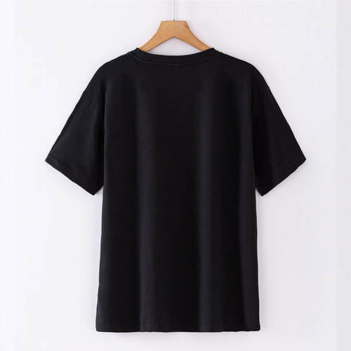 Create a women's short-sleeved top for European and American women, cherry, also make one based on an eBay image.