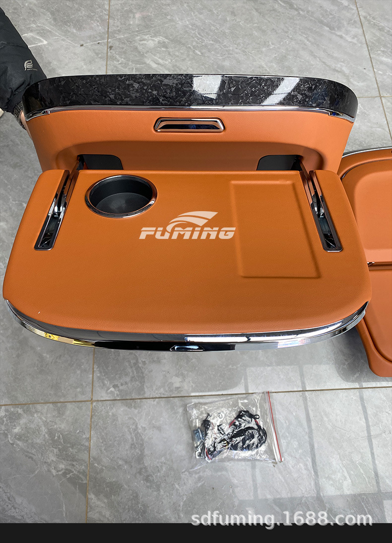 Suitable for 25 M9 rear seat small table board modification multifunctional wireless charging folding ultra-thin small table board