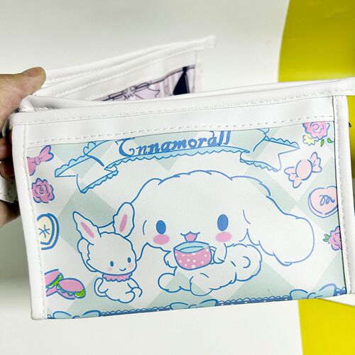 Pen bag cartoon Sanrio Kuromi Cinnamon dog stationery bag high-looking large capacity student stationery bag waterproof