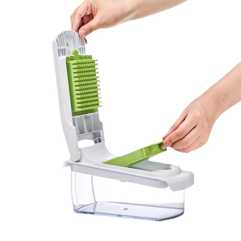 クロスボーダー Amazon 新しい 18pc 多機能野菜カッター シュレッダー キッチン ダイシング ポテト シュレッダー|undefined
