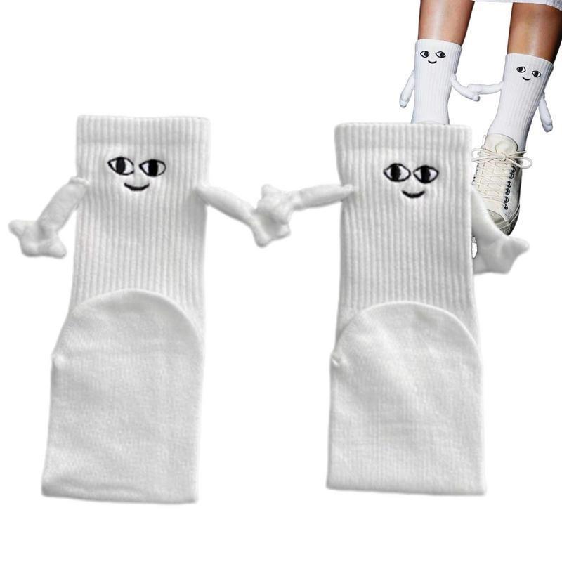 Magnet Suction Socks Holding Hands Socks For Girls Women Transfronterizo