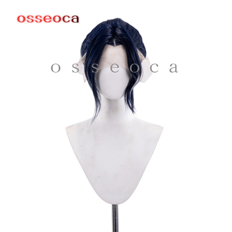 Osseoca League of Legends Battle for the Twin Cities Caitlyn Cosplay Wig Front Lace High Ponytail