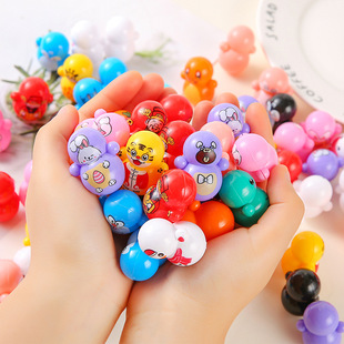 Tiktok cartoon mini Tiger Blue fat tumbler toy children's educational desktop game gift