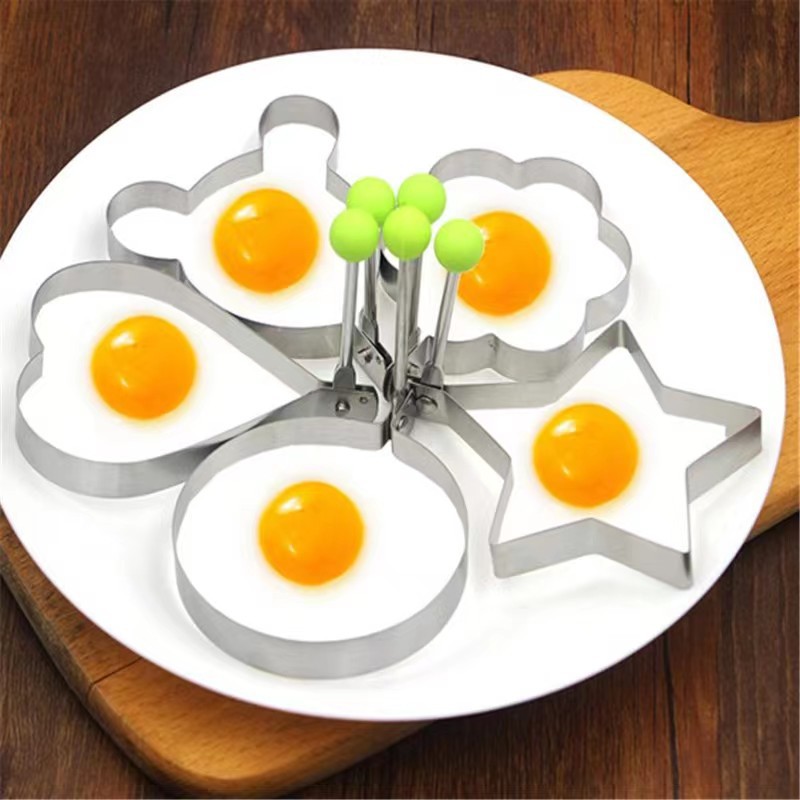 Simple Style Star Heart Shape Stainless Steel Kitchen Molds 1 Set display picture 1