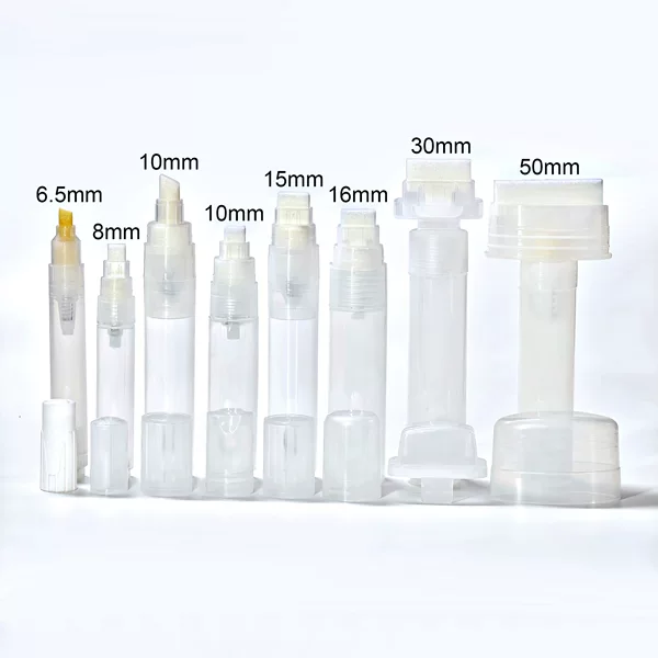 Empty Marker Pens Refillable with Ink, Plastic Pen Barrels, Complete Set of Graffiti Pens, Furniture Touch-Up Pens, Acrylic Markers