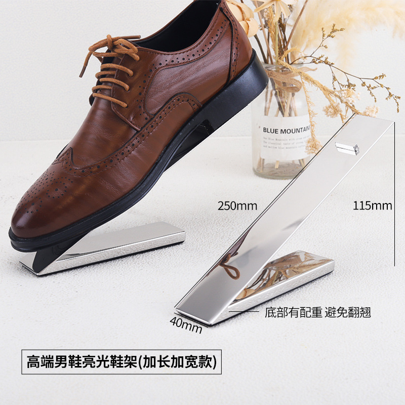 Высококачественная мужская полка для обуви XL с зеркалом