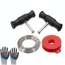 汽车挡风玻璃拆装钢丝线锯式拆卸器手拉钢丝拉线器拉刀拆装工具