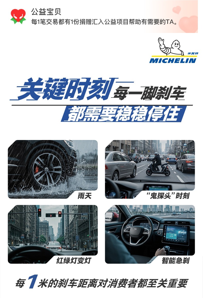 Michelin Tire Haoyue 5 Car Tire 195 205 215 235 245 225/55R 16inch 17inch