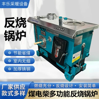地暖炉煤电柴气化反烧取暖炉家用采暖炉养殖数控电锅炉木柴煤改电