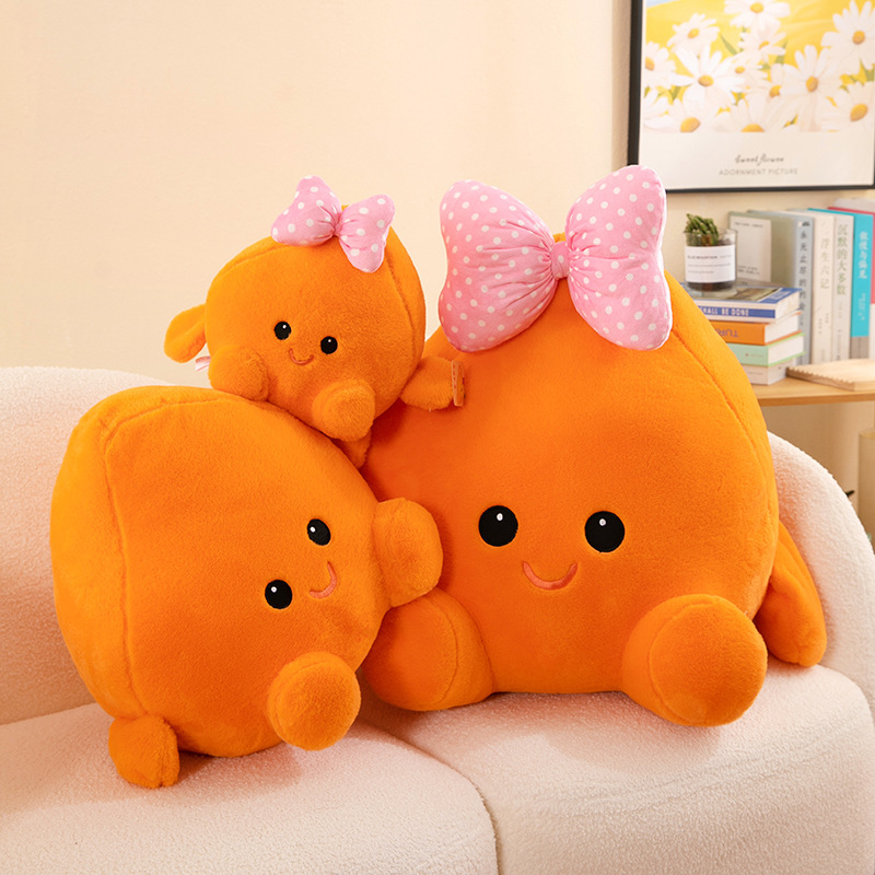 Foreign Trade New Small Flame Intimate Logo Creative Doll Plush Toy Girl's Sleeping Pillow Large Doll