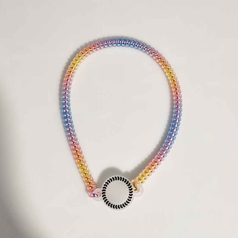 Telephone, headband, old style, gradient