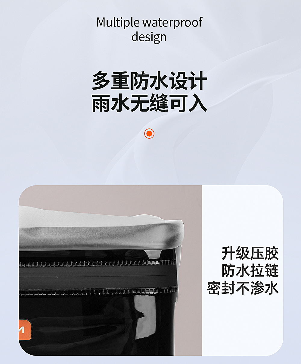 Electric Vehicle Hanging Bag, Front Storage Pocket, Waterproof Large-Capacity Hanging Bag, Universal Battery Vehicle Charger Storage Hanging Bag
