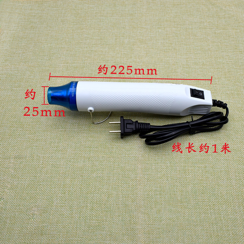 Pistola de Aire Caliente Manual 300W para DIY y Cerámica Blanda