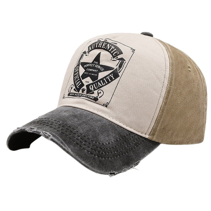 Chuanyun Unisex Frühling und Herbst Koreanische Ausgabe Trendige Herren Outdoor-Sport-Baseballmütze Freizeit Sun Duck_voghion.com