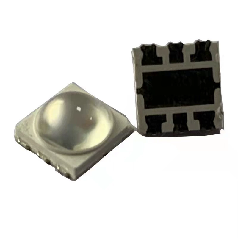 Прямые продажи с фабрики 5054RGB шаровая Головка 1,5 Вт Светодиодная лампа высокой мощности шарик объектив полноцветная форма верхняя часть 3 Вт аквариум сценическая лампа