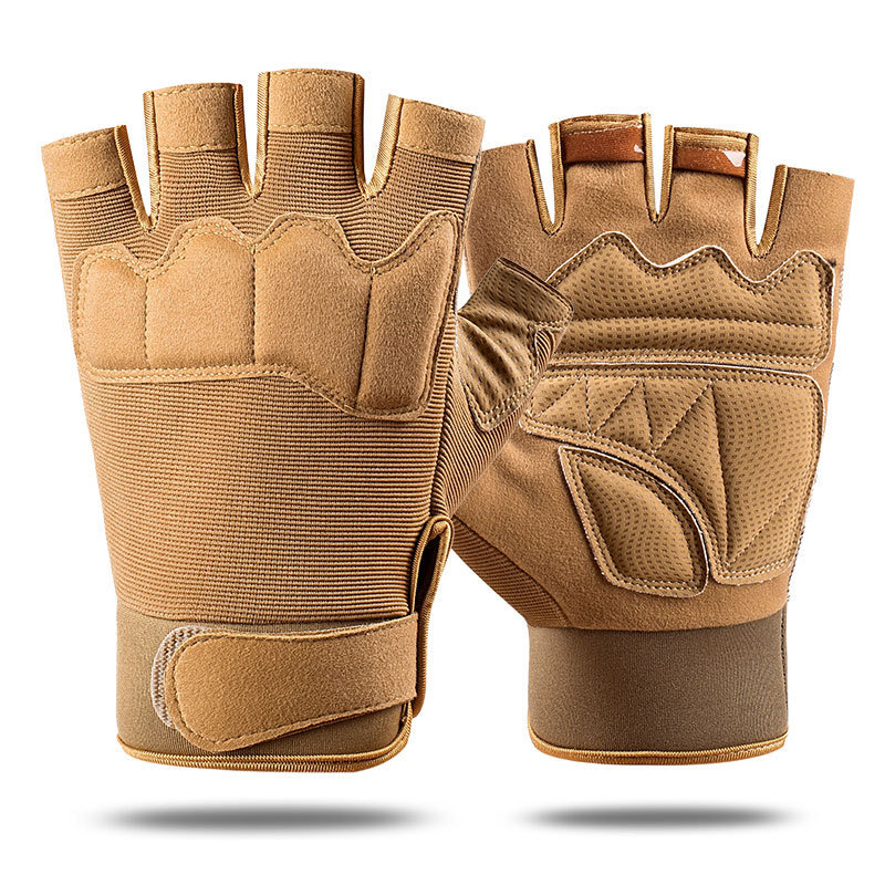 Guantes de montar a caballo ventiladores militares guantes tácticos dedo completo antideslizante resistente al desgaste guantes de medio dedo fuerzas especiales camuflaje fitness guantes de lucha