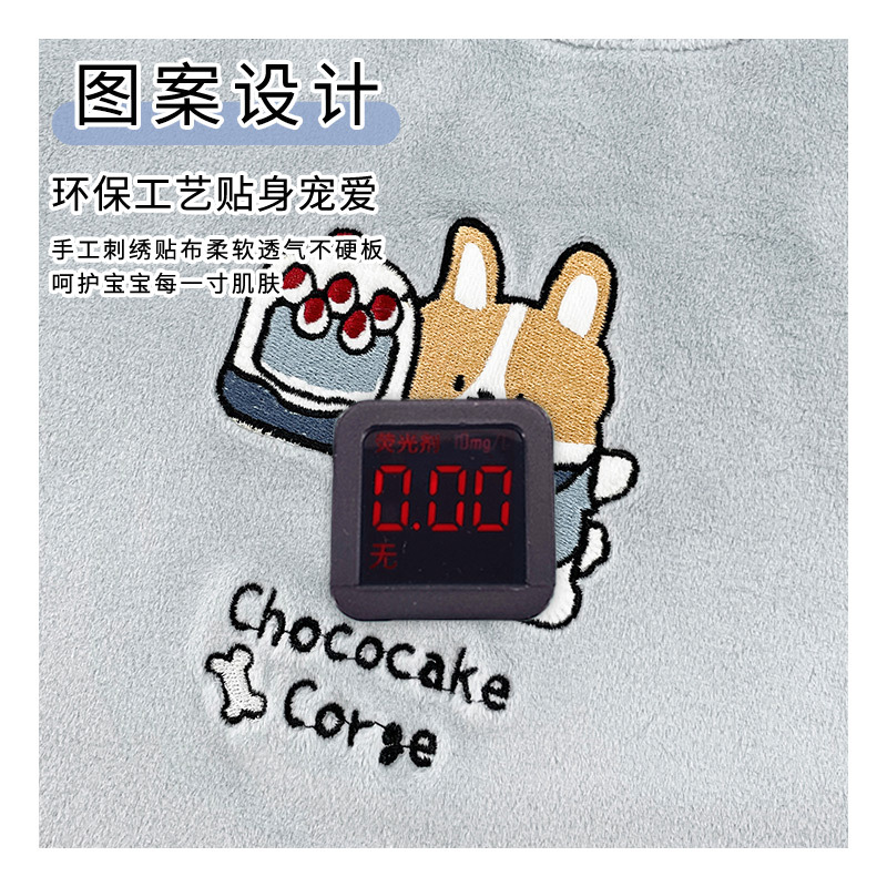 어린이 섬 벨벳 잠옷 남자의 겨울 집 옷 새로운 따뜻한 벨벳 따뜻한 가을과 겨울  소녀 홈 의류 세트