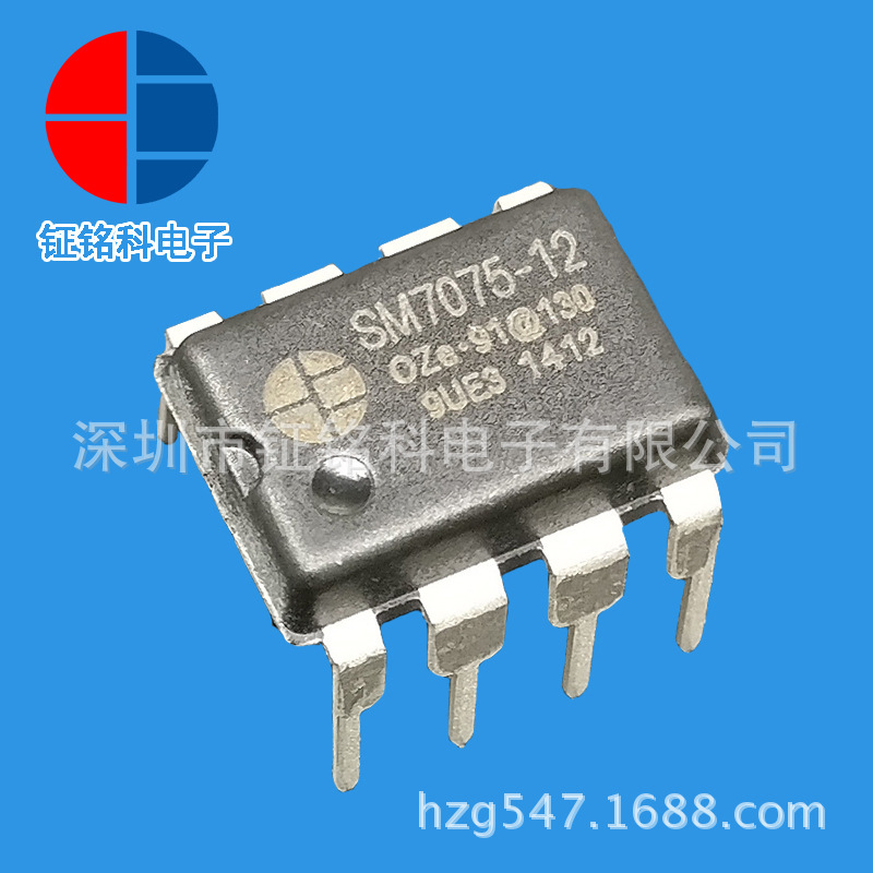 Mingwei Sm7055-12 Liushi Current-Limiting Self-Restoring Over-Voltage and Under-Voltage Protector Power Supply Chip Components