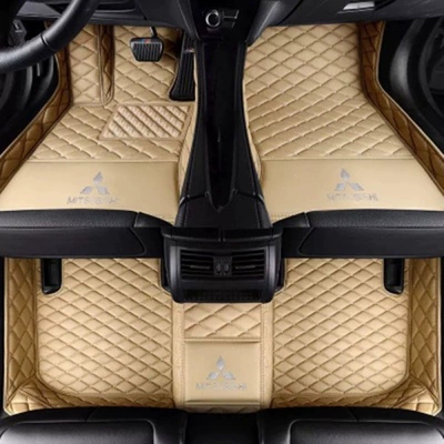 Modelə uyğun ayaqaltı | full-coverage car floor mats - galan-single-layer-beige