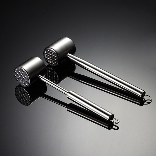 Aon whole body 304 stainless steel loose meat hammer kitchen utility tool crushed ice beef hammer company gift e-commerce