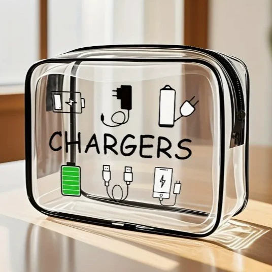 Дорожная косметичка-органайзер из ПВХ