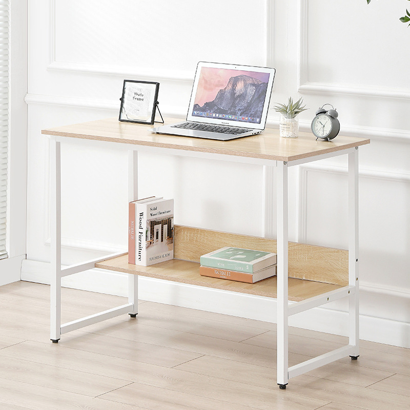 Simple Computer Table Simple Modern Writing Desk Computer Study Table Home 80cm Simple Working Desk with Wheels