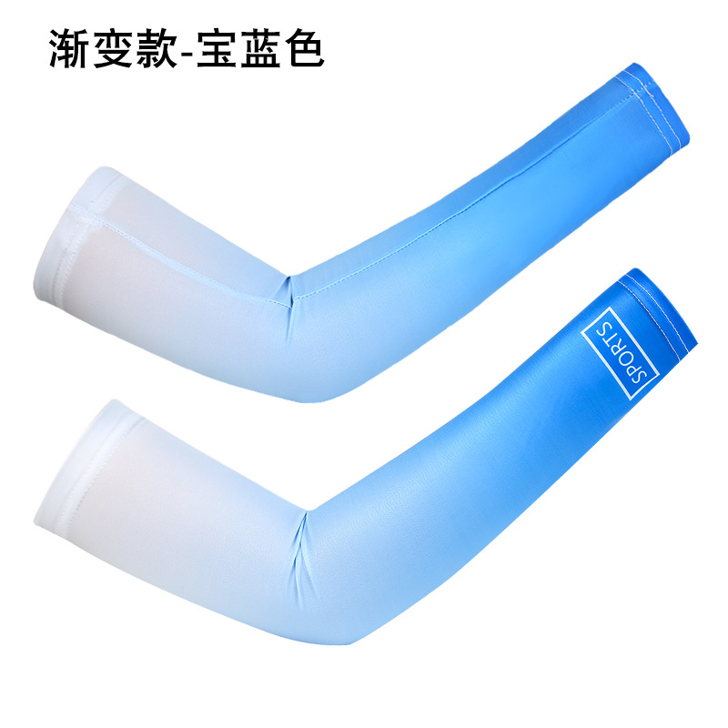 Protección solar manga de hielo para hombres y mujeres manga fresca verano multicolor conducción de seda de hielo manga de protección del brazo máscara de protección uv