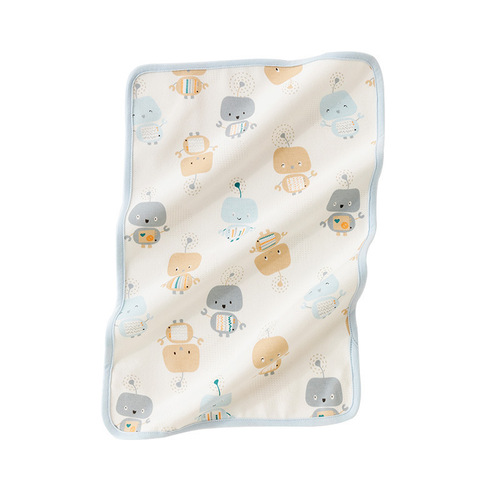 Category A pure cotton gauze diaper pad waterproof and leak-proof machine washable newborn baby and children's diaper diaper pad mattress