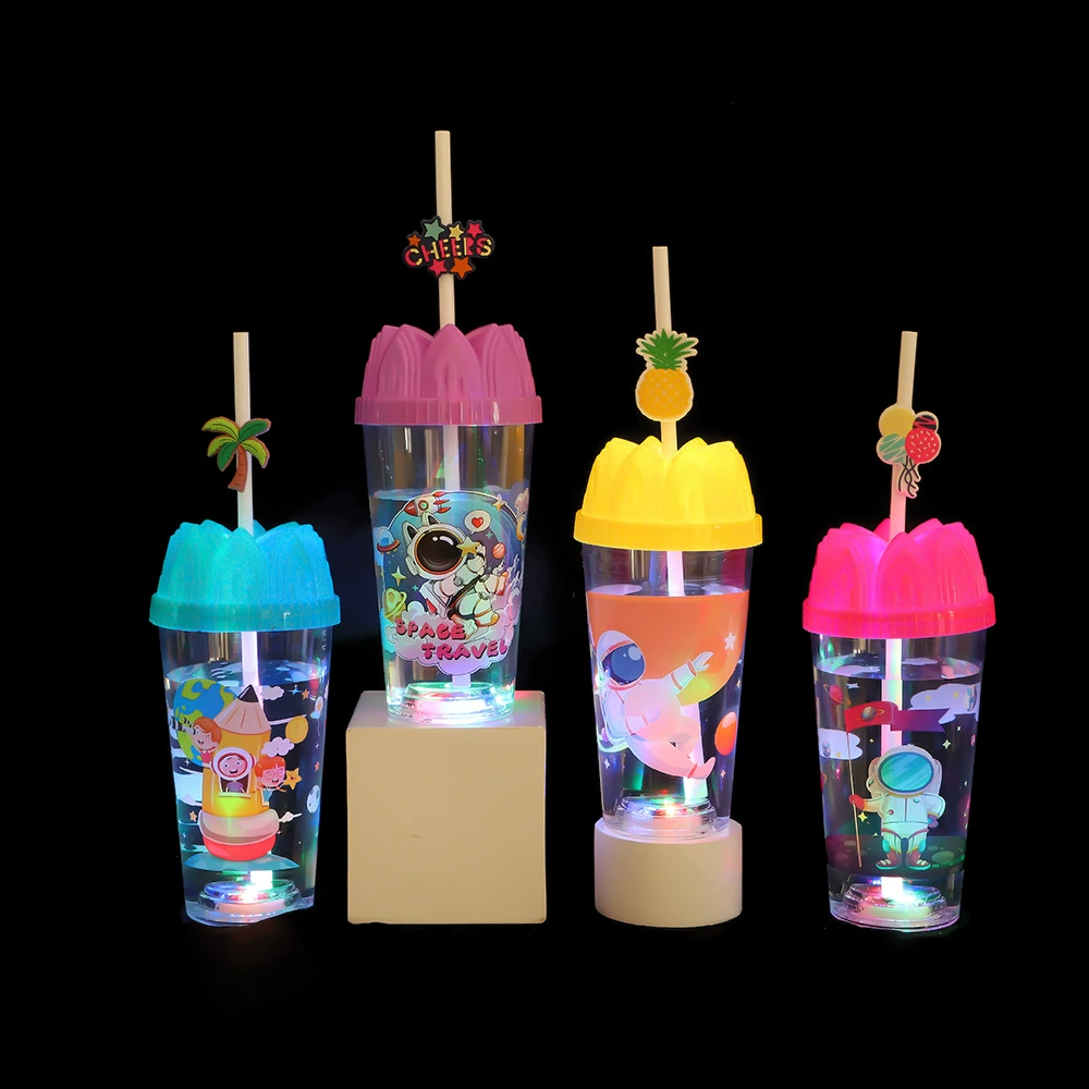 Стильная детская чашка для воды, чашка для всасывания, креативная портативная детская чашка для воды