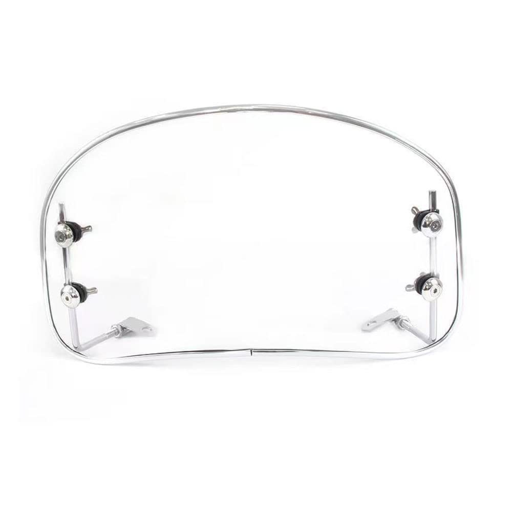 Universal – Motorcycle Modified Motorcycle front windshield - transparent-30pmma-stainless-steel-screws
