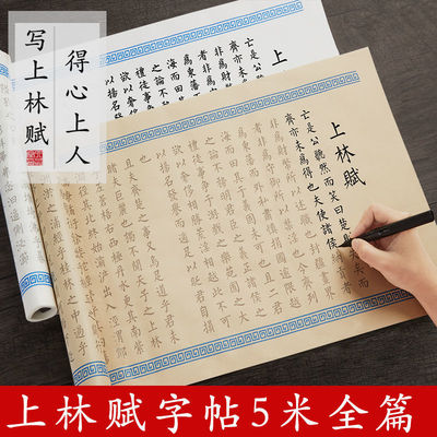 司马相如上林赋全篇小楷毛笔字帖入门临摹书法练字初学者宣纸描红