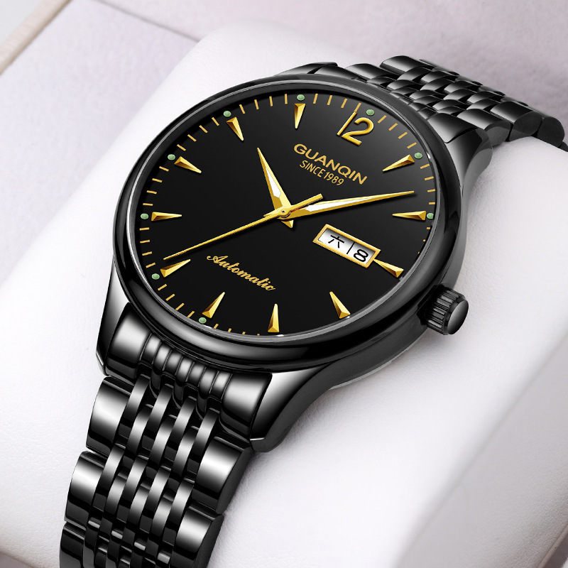 E09手表男士全自动机械表2018新款时尚夜光防水男表