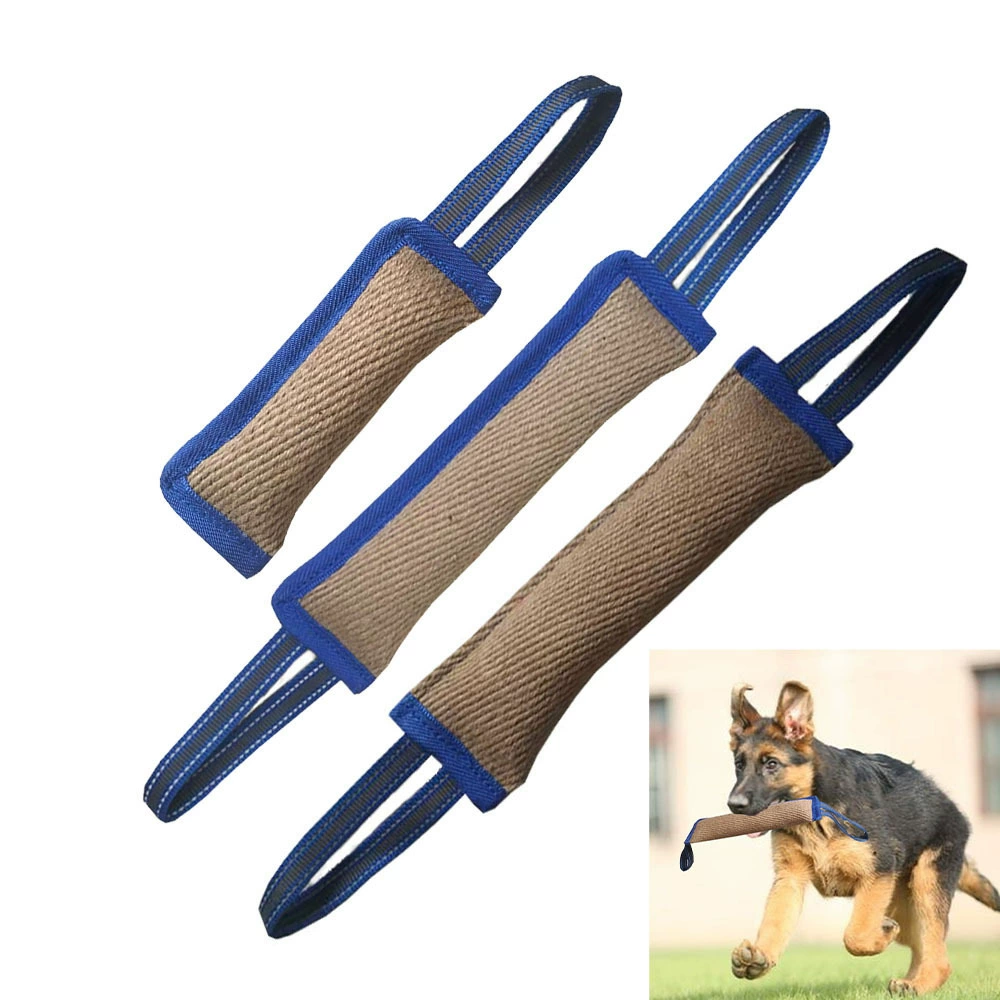 Товары для дрессировки собак Палка для укуса джута Палка для укуса собаки Шлифовальная палочка Товары для домашних животных Лапа Палка Игрушка для собак