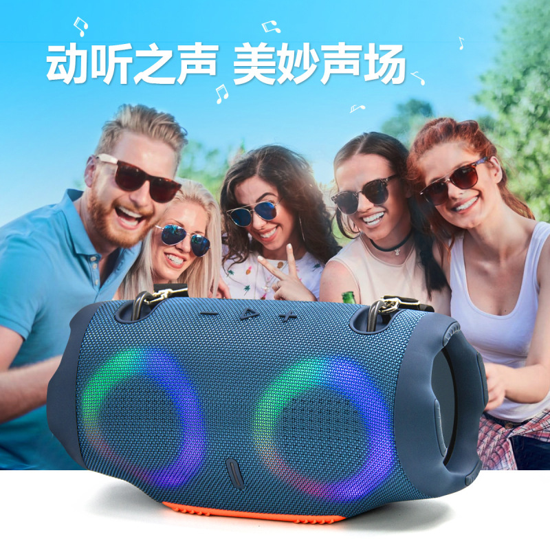 クロスボーダー起爆XTRMM4 MINI RGB大戦鼓bluetoothスピーカー屋外ストラップ|undefined