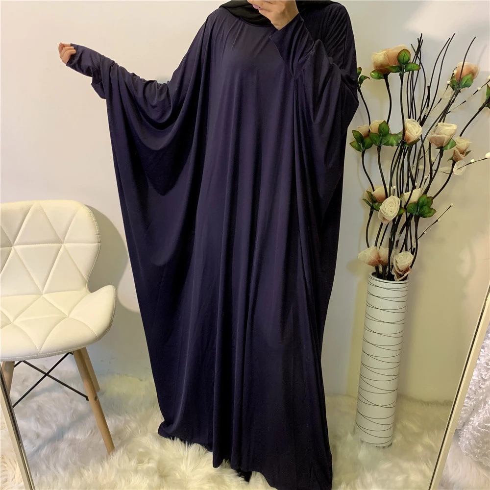 Women's Clothing Effortless Batwing Sleeve Dress, Solid Color Casual Shift Dress For Women_ecoleips.com