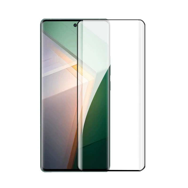Подходит для IQOO12Pro закалённая плёнка изогнутая поверхность полная клейкость iqoo11pro кромка клея горячий изгиб анти-шпионаж и ударостойкая защитная плёнка