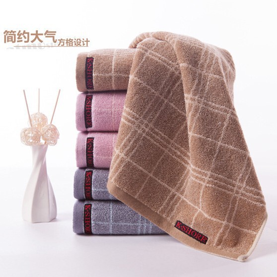 Gold Brand Towel Class a Pure Cotton Towel Satin Business Thickened All-Cotton Face Towel 74*36 Direct Factory Wholesale 110g