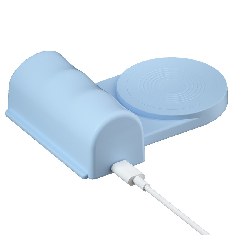 [new concept of magnetic suction] blue wireless charging