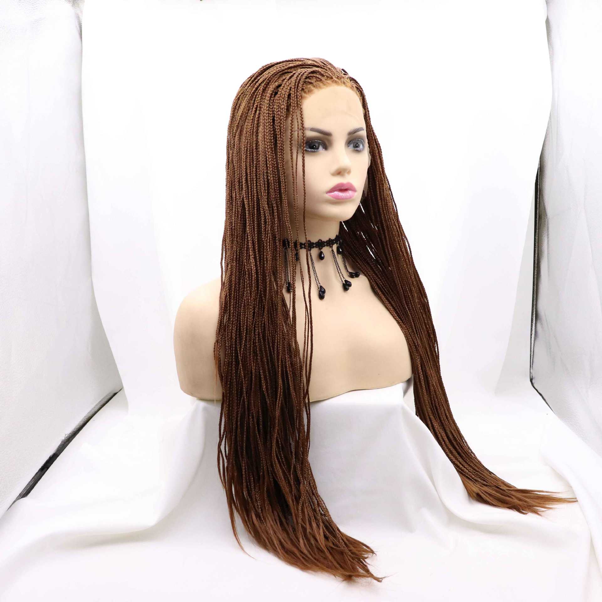 Peluca transfronteriza lace front wig Amazon Nuevos productos europeos y americanos Taza de peluca sucia pequeña