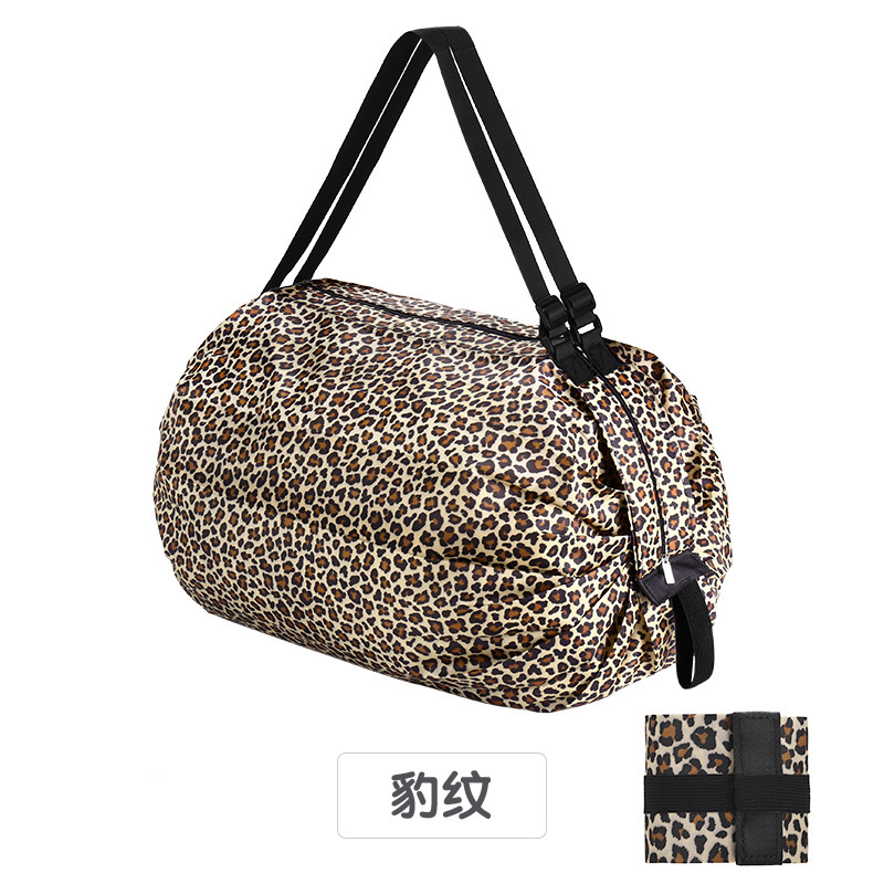 Fábrica de gran capacidad plegable bolsa de compras plisada camuflaje multicolor Oxford tela de almacenamiento portátil protección del medio ambiente bolso