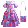 Summer dress, girl's skirt, suit, small princess costume, suitable for import, cosplay, children's clothing