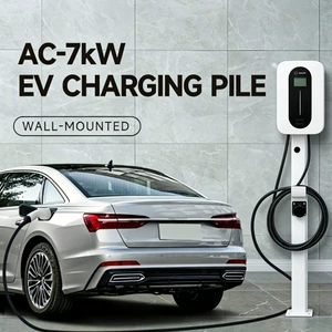 European standard CE new energy vehicle 7KW AC dual-port charging pile commercial charging pile Type2ukca AC pile